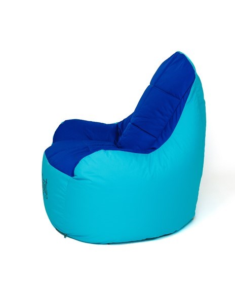 Сако чанта пуф Boss blue- метличина XXL 140 х 90 см