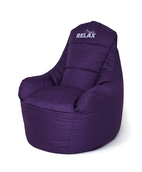 Sako Boss лилава чанта пуф XXL 140 x 90 см