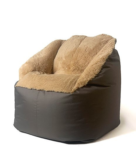 Sako чанта пуф Fluffy кафяв XXL 140 x 90 см