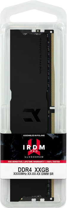 Goodram IRP-K3600D4V64L18S/16G IRDM DEEP BLACK модул памет 16 GB 1 x 16 GB DDR4 3600 MHz