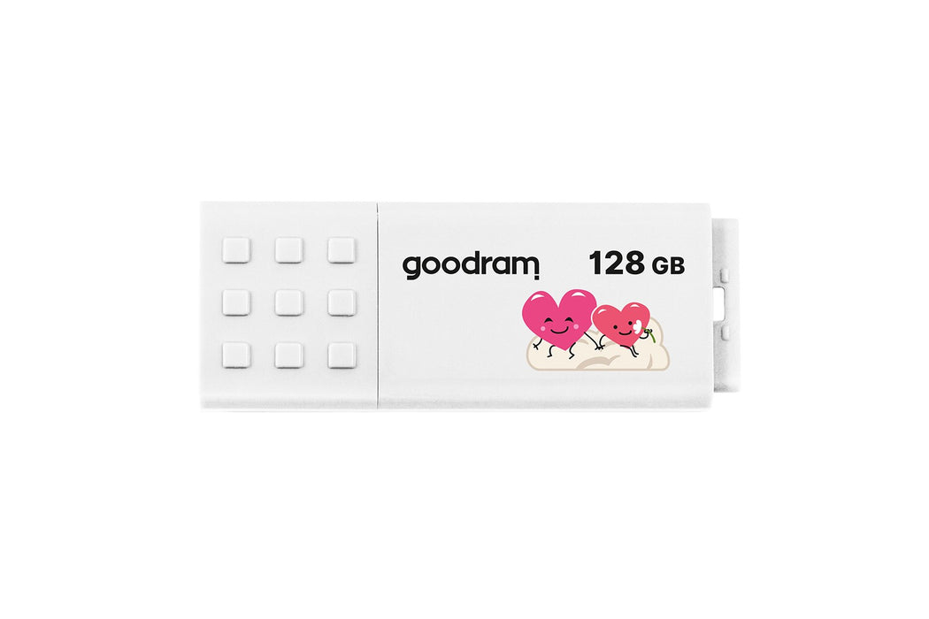 Goodram UME3 Valentine USB флаш устройство 128 GB USB Type-A 3.2 Gen 1 (UME3-1280W0R11-V) Бяло