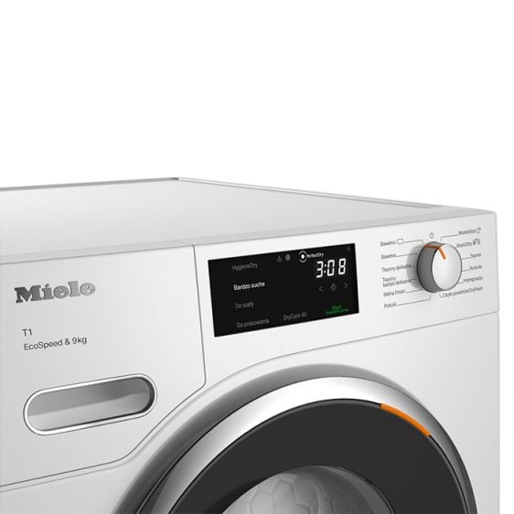 Сушилня MIELE TWH780WP EcoSpeed&9kg, Термопомпа, EcoDry, Miele@home