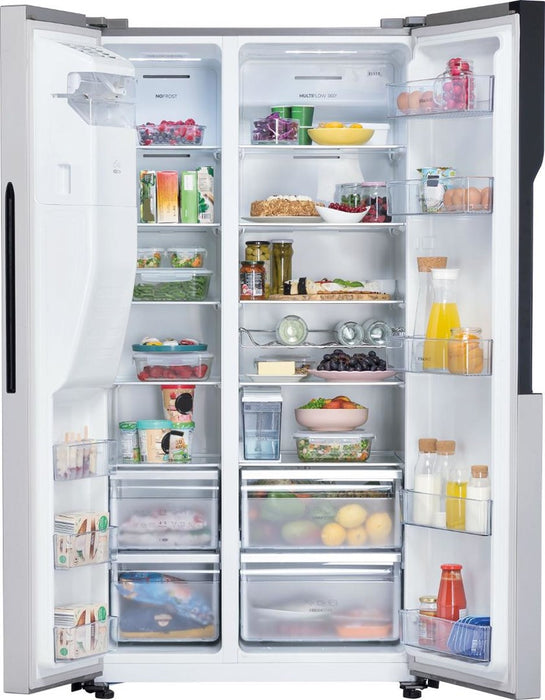 Gorenje NRS9EVX side-by-side refrigerator Freestanding 562 L E Stainless steel