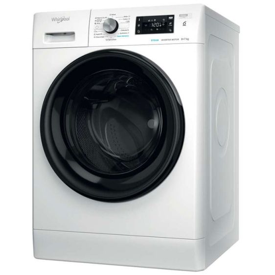 Пералня със сушилня WHIRLPOOL FFWDB 976258 BV EE, 9/7 кг, 6th Sense, FreshCare+, 1600 об/мин.