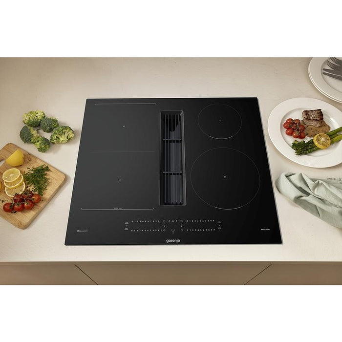 Вграден керамичен плот Gorenje GEH6432BSCWF , А+++ , Индукционен