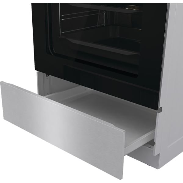 Готварска печка GORENJE GEIT6E63XPG, индукция, пиролиза