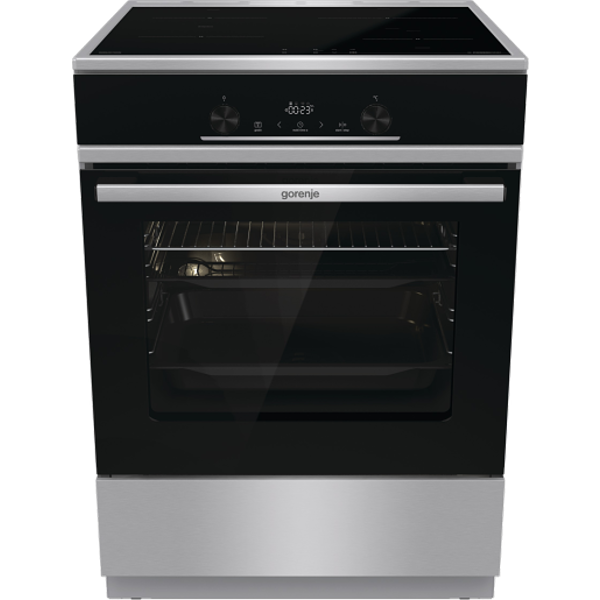 Готварска печка GORENJE GEIT6E63XPG, индукция, пиролиза