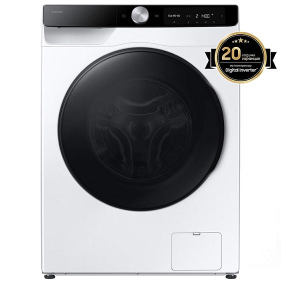 Пералня със сушилня SAMSUNG WD90DG6G94BKU4, 9/5 кг, AI Ecobubble™, 1400 об/мин.