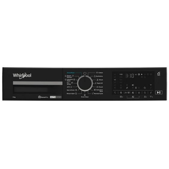 Пералня WHIRLPOOL WPM 911W ADS EE, 9 кг, 6th SENSE, 1400 об/мин.