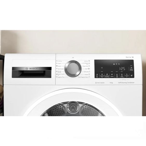 Сушилня BOSCH WQG14590BY, 9 kg, Термопомпа, SelfCleaning