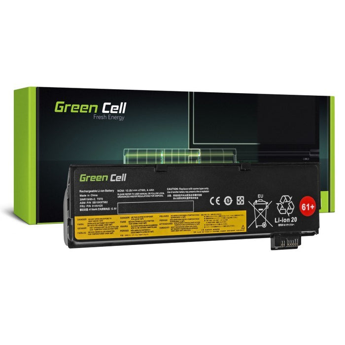 Батерия за лаптоп GREEN CELL, Lenovo 01AV424 ThinkPad T470 T570 A475 P51S T25  10,8V 4400mAh