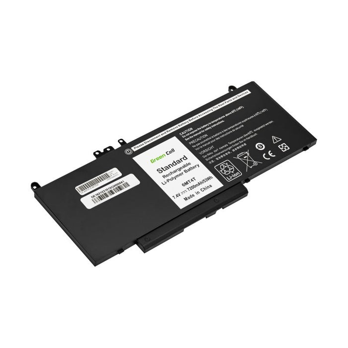 Green Cell 6MT4T 07V69Y Батерия за лаптоп Dell 7,4V 7200mAh (DE162)