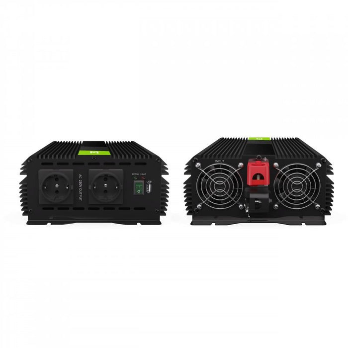 Инвертор PRO GREEN CELL, 12/220V, DC/AC, 3000W/6000W, Модифицирана синусоида