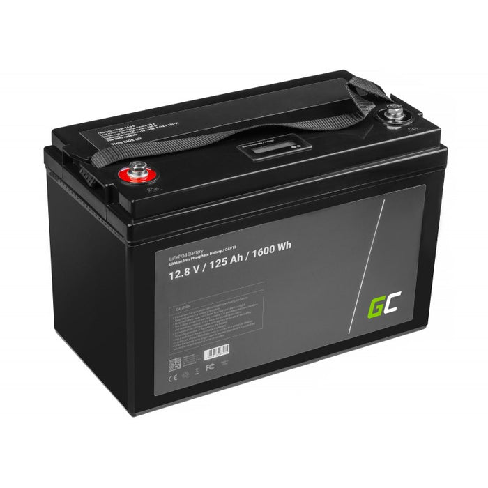 Green Cell CAV13 автомобилна батерия Литиево-железен фосфат (LiFePO4) 125 Ah 12,8 V Морски / свободно време