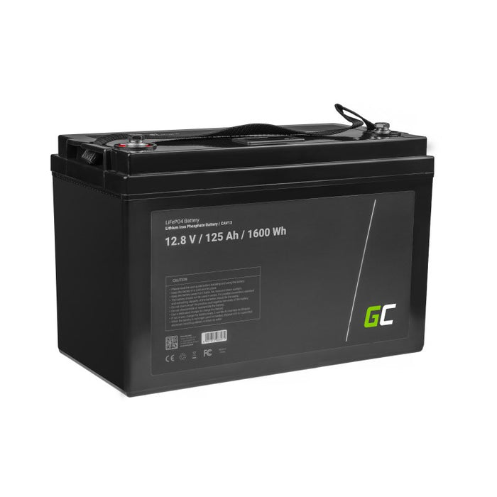 Green Cell CAV13 автомобилна батерия Литиево-железен фосфат (LiFePO4) 125 Ah 12,8 V Морски / свободно време