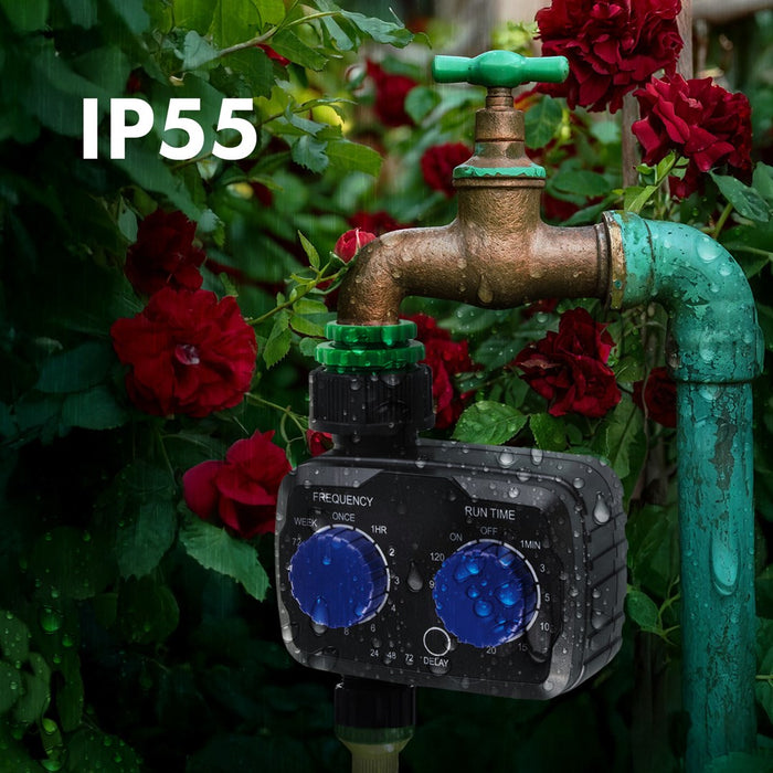 GreenBlue електронен контролер за напояване, програматор, захранване 2x 1.5V AA, GB391
