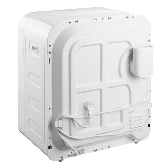 GreenBlue GB410 Електрическа барабанна сушилня 3 кг 830 W Вентилирана 5 програми за сушене Компактен плот за маса Contertop Монтиран на стена Преносим с аксесоари