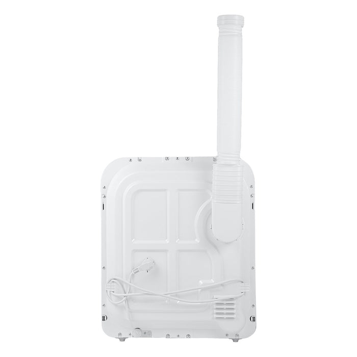 GreenBlue GB410 Електрическа барабанна сушилня 3 кг 830 W Вентилирана 5 програми за сушене Компактен плот за маса Contertop Монтиран на стена Преносим с аксесоари