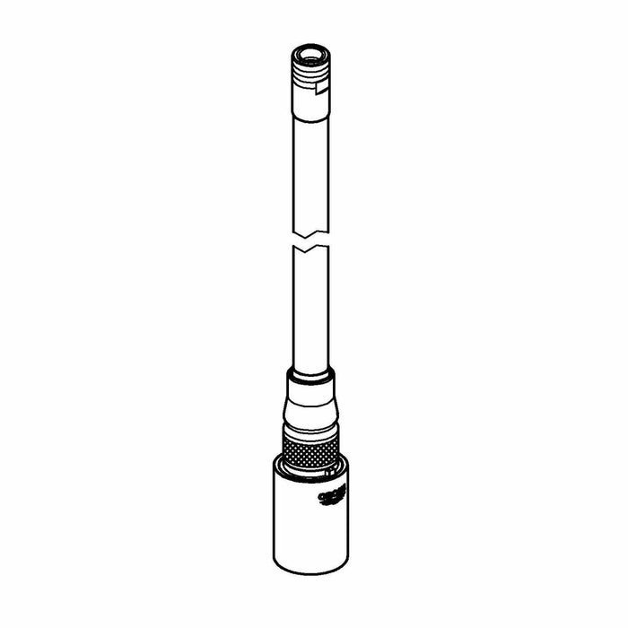 Removable shower Grohe Minta 46592000 Сребрист Хромирано Неръждаема стомана