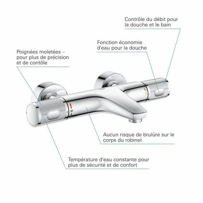 Кран Grohe 34788000 Метал