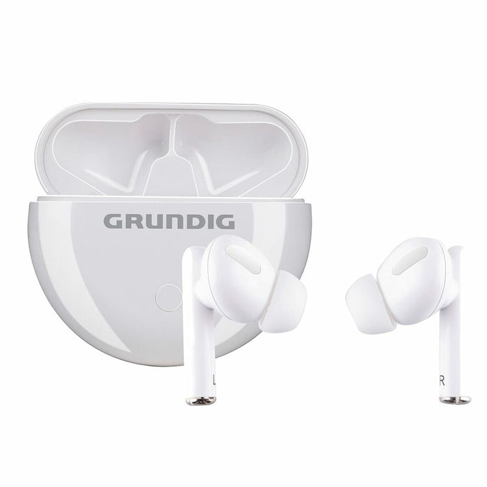 Блутут слушалки Grundig earbuds Бял