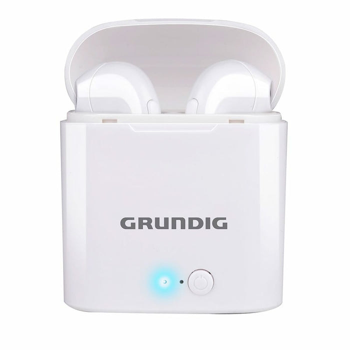 Блутут слушалки Grundig earbuds Бял