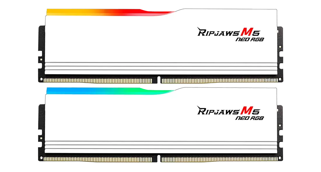 Памет G.SKILL Ripjaws M5 Neo RGB 64GB(2x32GB) DDR5-6000 - AMD EXPO
