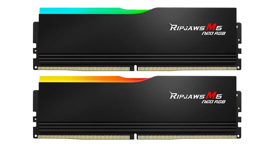 Памет G.SKILL Ripjaws M5 Neo RGB 48GB (2x24GB) DDR5-6000 CL30 - AMD EXPO