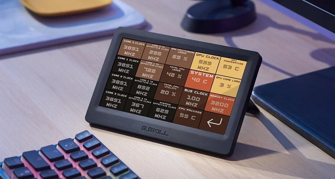 Команден панел G.SKILL WigiDash, 7&quot;, USB