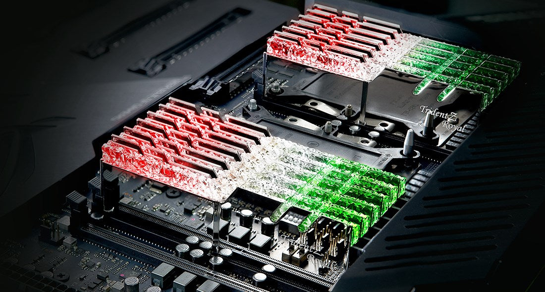 G.Skill Trident Z Royal F4-4400C19D-64GTRS модул памет 64 GB 2 x 32 GB DDR4 4400 MHz