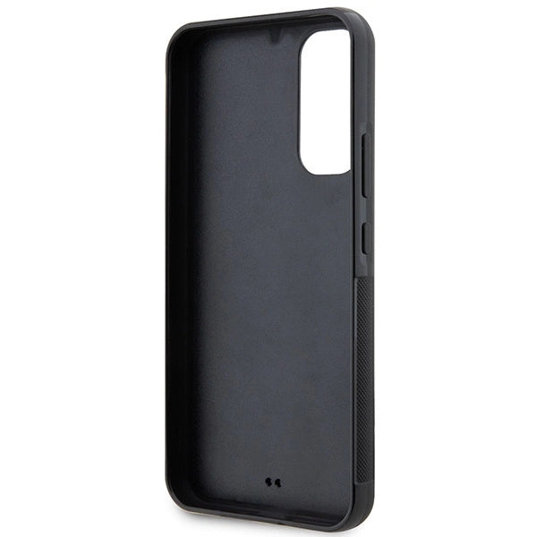 Guess 4G метален златен лого калъф за Samsung Galaxy A34 5G - сив