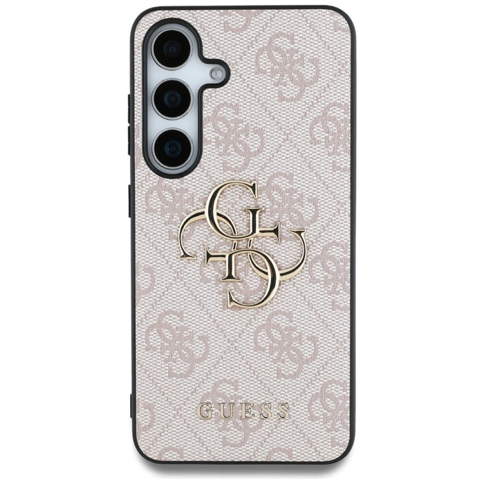 Guess Big 4G Logo Classic Logo Case за Samsung Galaxy S25 Розов