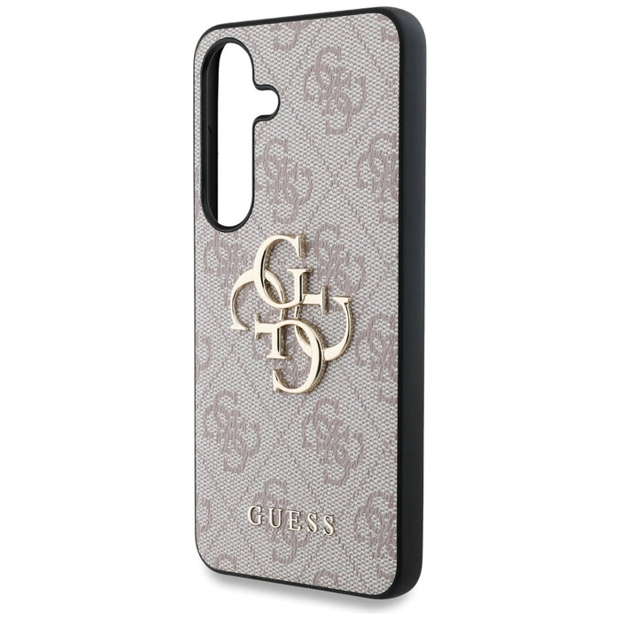 Guess Big 4G Logo Classic Logo Case за Samsung Galaxy S25 Розов