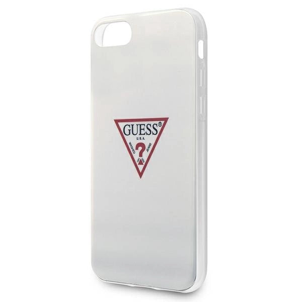 Калъф Guess Triangle Collection за iPhone 7 / 8 / SE 2020 / SE 2022 - бял
