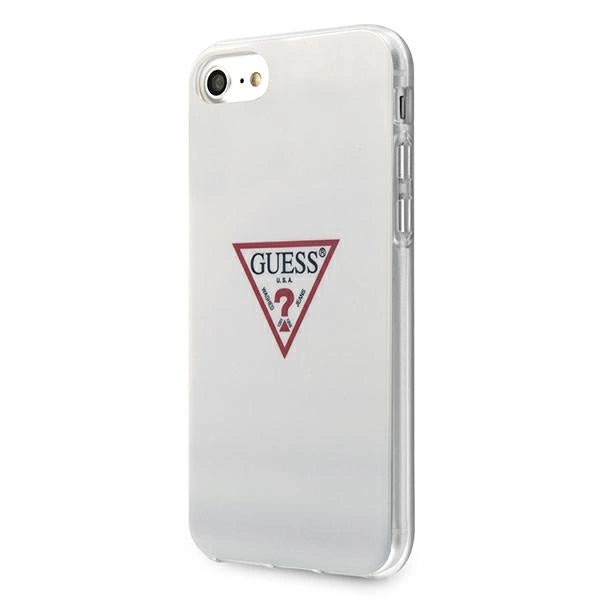 Калъф Guess Triangle Collection за iPhone 7 / 8 / SE 2020 / SE 2022 - бял