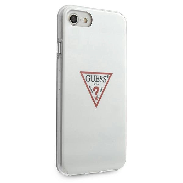 Калъф Guess Triangle Collection за iPhone 7 / 8 / SE 2020 / SE 2022 - бял