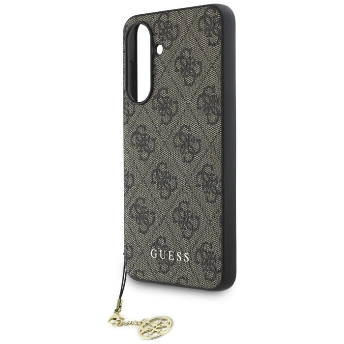 Калъф Guess 4G Charms Collection за Samsung Galaxy A36 кафяв