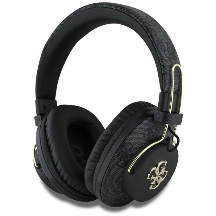 Слушалки Guess ENC Metal 4G Logo Over-Ear - черни