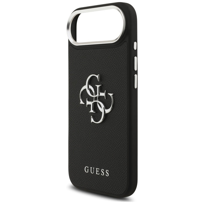 Калъф Guess Grained Big 4G Classic Logo за iPhone 17 Air - черен