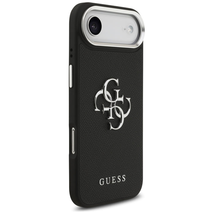 Калъф Guess Grained Big 4G Classic Logo за iPhone 17 Air - черен