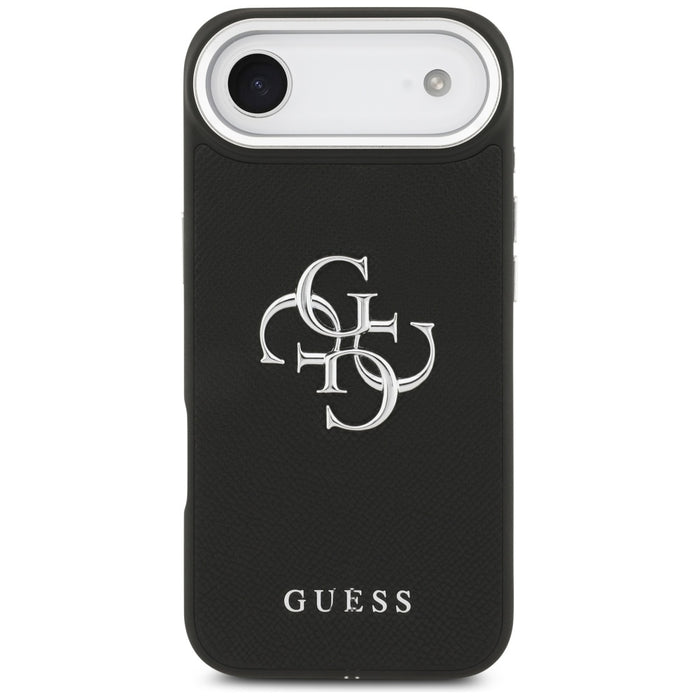Калъф Guess Grained Big 4G Classic Logo за iPhone 17 Air - черен