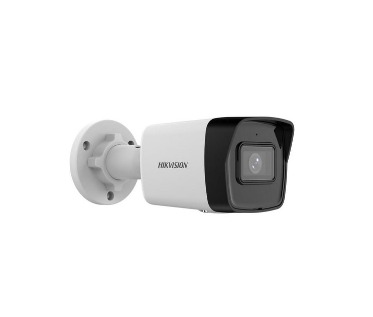 HikVision 2 MP Fixed Bullet Network Camera, 2.8 mm, F1.6, IR до 40m, H.265+, IP67, вграден микрофон, вграден слот за карта с памет (до 256GB), 12Vdc/PoE 6.5W