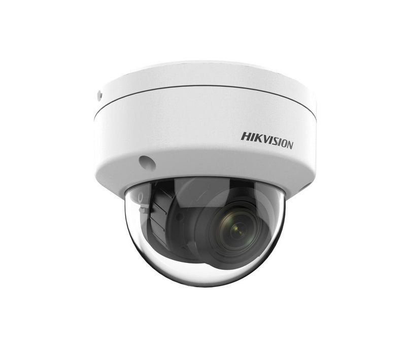 HikVision 4 MP MD 2.0 куполна варифокална мрежова камера, 2.7 до 13.5 mm, F1.6, IR до 40m, H.265+, IP67, вграден слот за карта с памет (до 512 GB), 12Vdc/PoE 12W