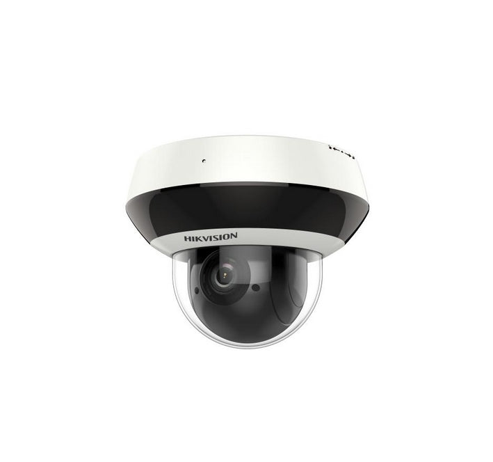 HikVision 4 MP 4X външна IR Wi-Fi мини куполна PTZ мрежова камера, 2.8 до 12 mm, F1.5, IR до 20m, H.265+, IP66, IK10, 120 dB WDR, вграден микрофон, вграден слот за карта с памет (до 256 GB), 12Vdc/PoE/11.2W