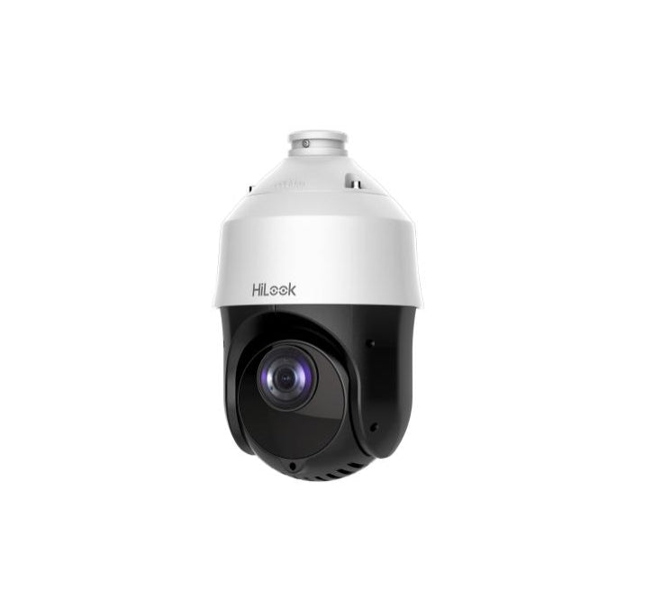 Hi-Look 4-инчов 2 MP 25X, захранван от DarkFighter IR Network Speed Dome, 4.8 mm до 120 mm, F1.6 до F3.5, IR до 100m, H.265+, IP66, 120 dB WDR, вграден слот за карта с памет (до 256 GB), 12Vdc/PoE+/18W