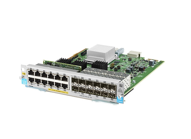 HPE Aruba Networking 12-портов 10/100/1000BASE-T PoE+ / 12-портов 1GbE SFP MACsec v3 zl2 модул