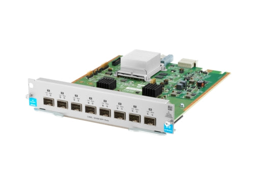 HPE Aruba Networking 8-портов 1G/10GbE SFP+ MACsec v3 zl2 модул