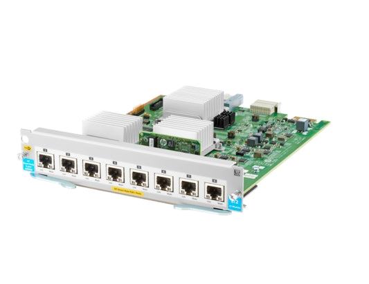 HPE Aruba Networking 8-port 1/2.5/5/10GBASE-T PoE+ MACsec v3 zl2 модул
