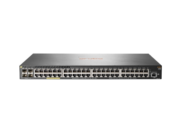 HPE Aruba Networking 2930F 48G PoE+ 4SFP+ TAA-съвместим комутатор