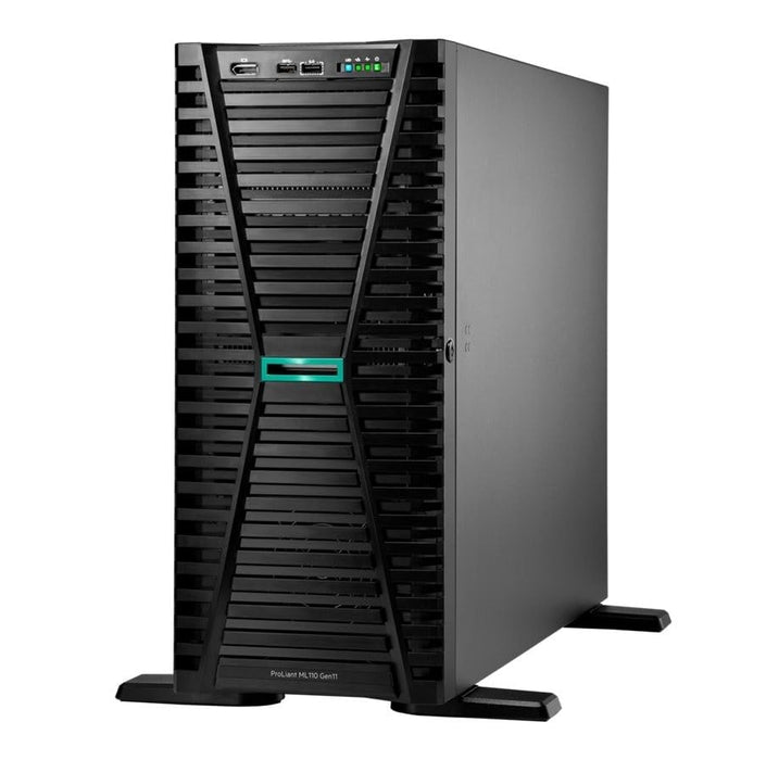 HPE ML110 G11, Xeon 3408U, 16GB-R, VROC, 4LFF, 1000W RPS сървър